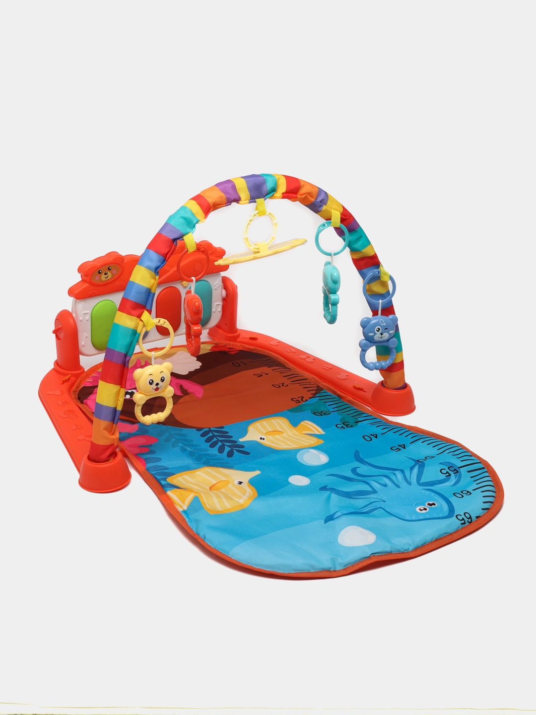 Pianolu Musiqili Körpə Oyun Xalçası – İnkişaf Etdirici Baby Gym (0+ Yaş)